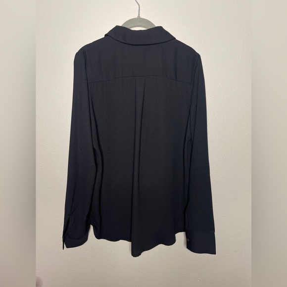 Black Halogen long sleeve button down shirt - Picture 5 of 8